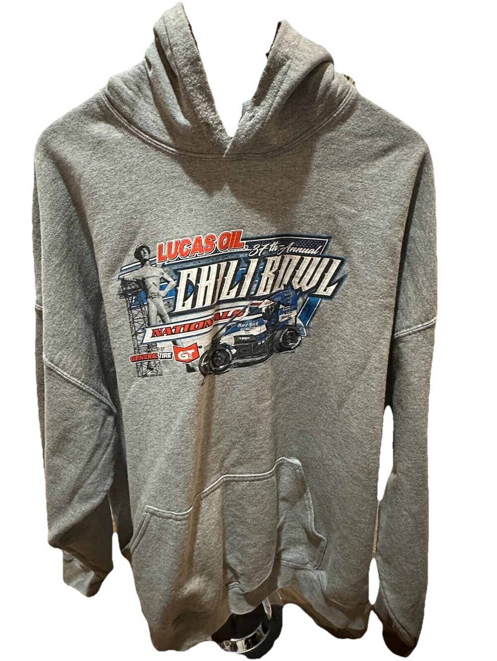 Lucas Oil Chili Bowl Nationals Hoodie 3XL Racing Tulsa OK Sprint Car